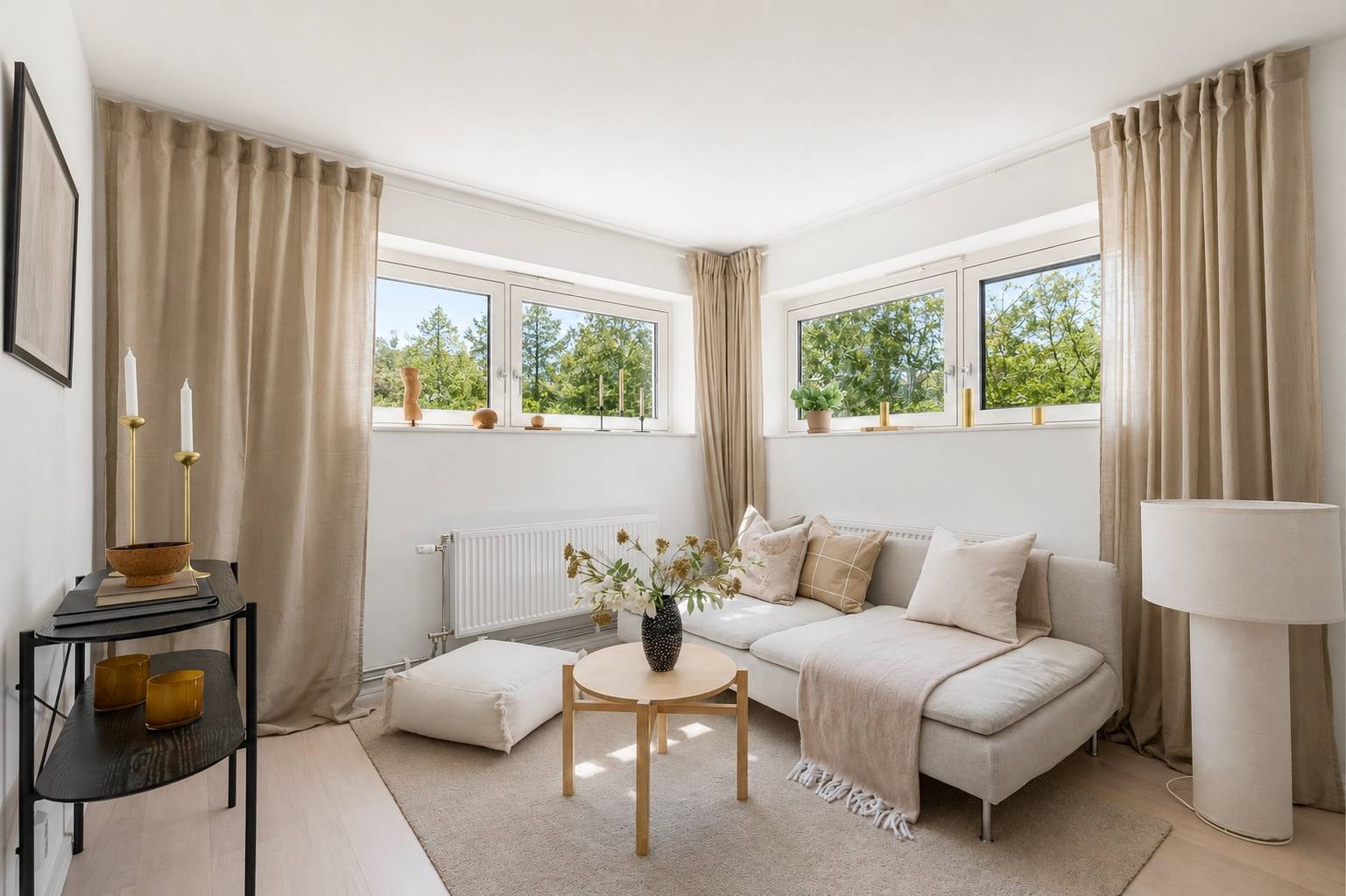 Modernt renoverat hem av Byggimperium i Stockholm 1