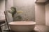 Mikrozement und nahtlose Badezimmer