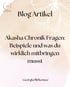 Georgia Birkensee, Akasha Chronik Fragen, Beispiele und was wirklich für ein Reading wichtig ist