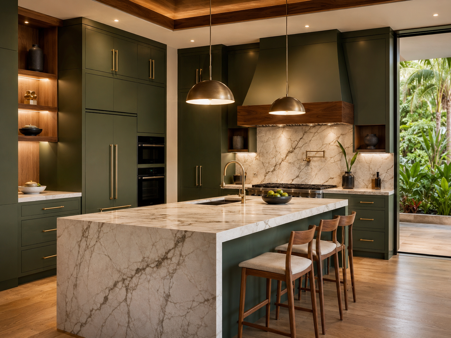 Cocina premium New Classic diseñada a medida por Lolo Morales Studio