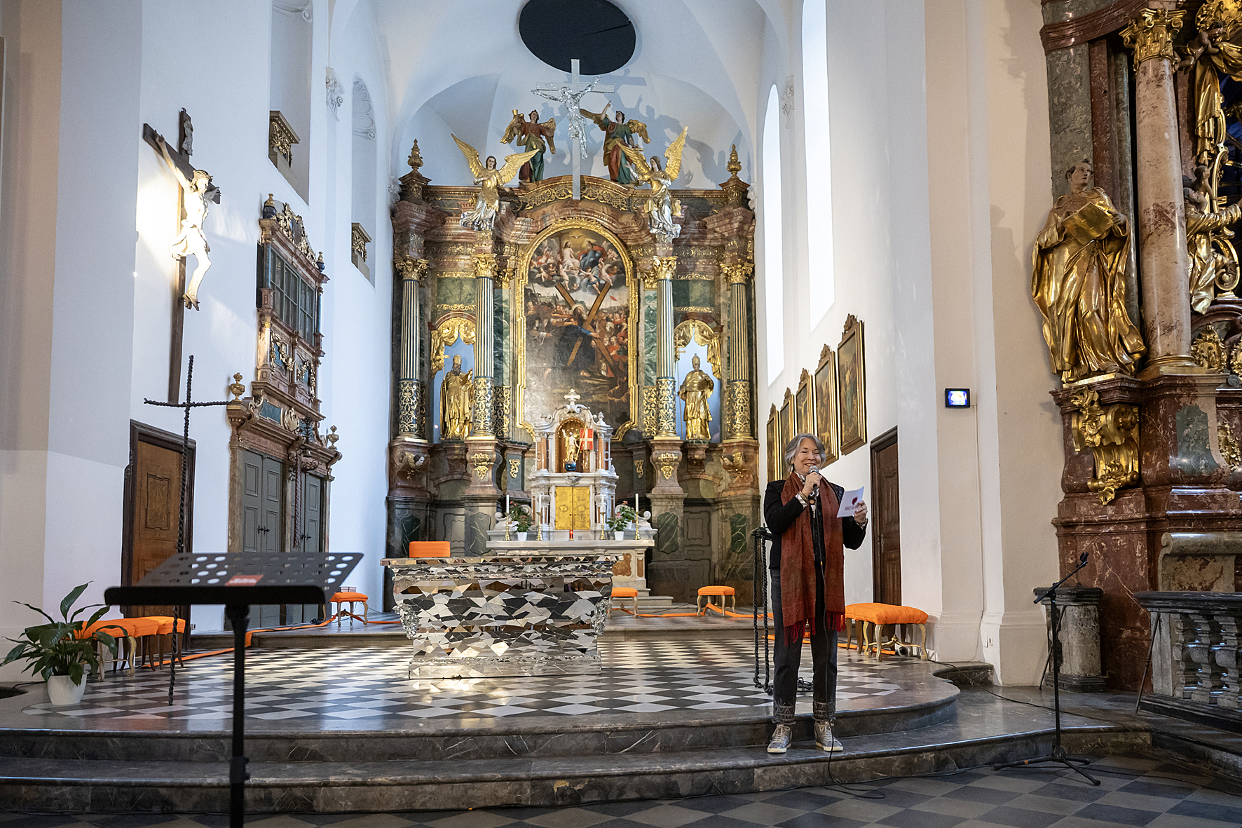 Vocalensemble Avocalo at the youth choir concert in the Andräkirche, Voices of Spirit 2026, Graz