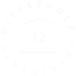 Grünes, rundes Logo mit weißer Schrift "WOLFF-APARTMENTS. GISSZE" und der Nummer "12" unter einem Dachsymbol.