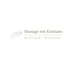 Logo Massage mit Kristiane mit Handzeichnung und dem Slogan Achtsam Heilsam.