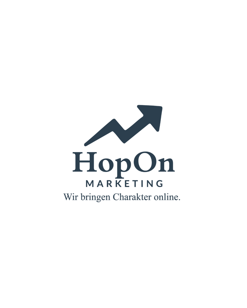 Hop On Marketing Logo