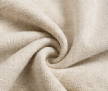Bio-Baumwollstoff in Creme
