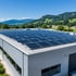 Photovoltaikanlage auf einem Gewerbedach