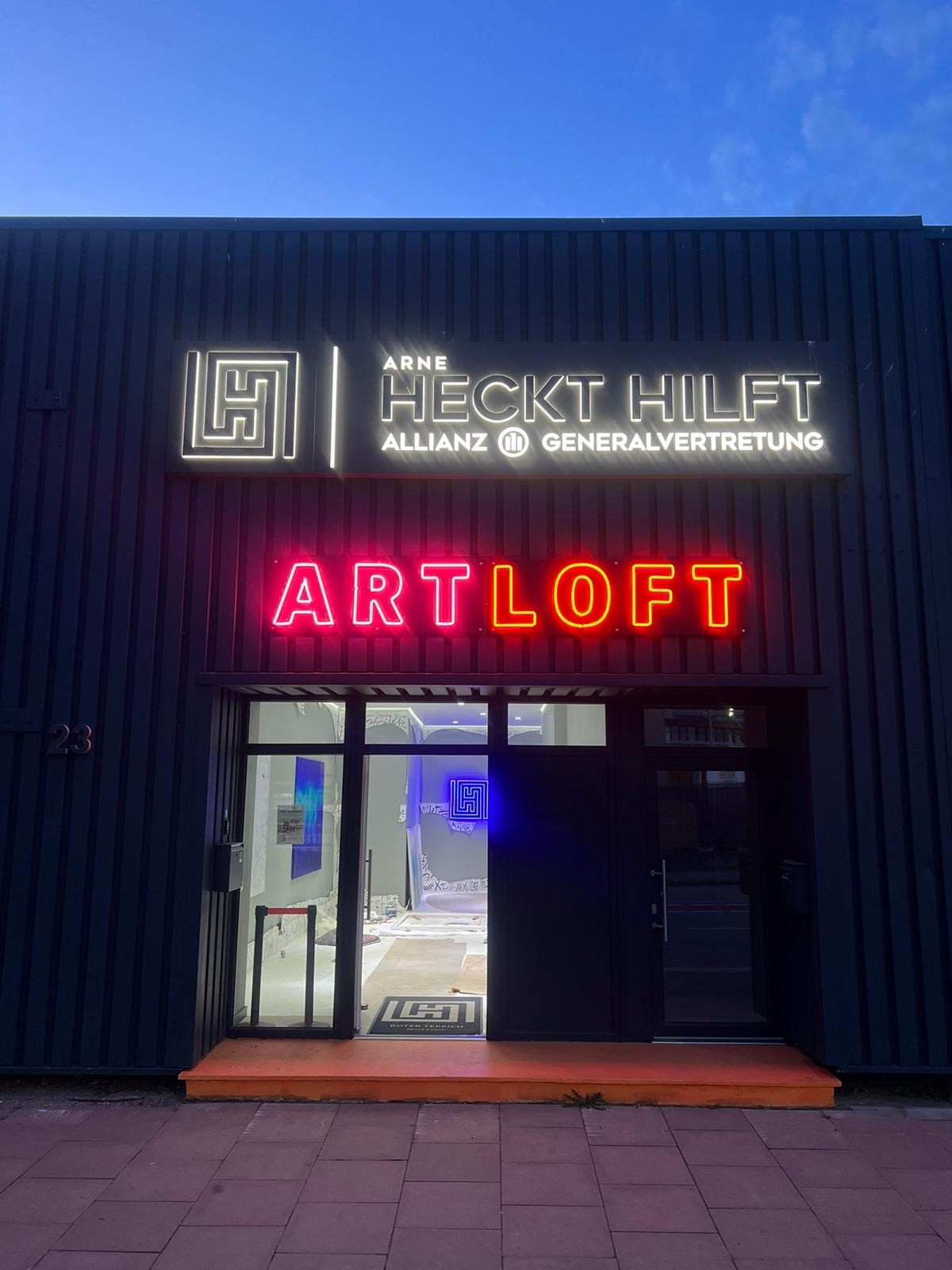 Unser Büro am Neumarkt 23 – ARTLOFT