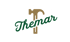 Logo: Themar Schuhmanufaktur, Qualität seit 1983, mit Hammer als "T" auf grünem Hintergrund.