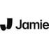Black "J" logo followed by the word "Jamie" in black text on a white background.