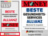 Zwei Auszeichnungen: "Beste Private Krankenversicherung Allianz" von Deutschland Test und Focus Money, sowie "Beste Gesundheits-Services Allianz" von Focus Money.