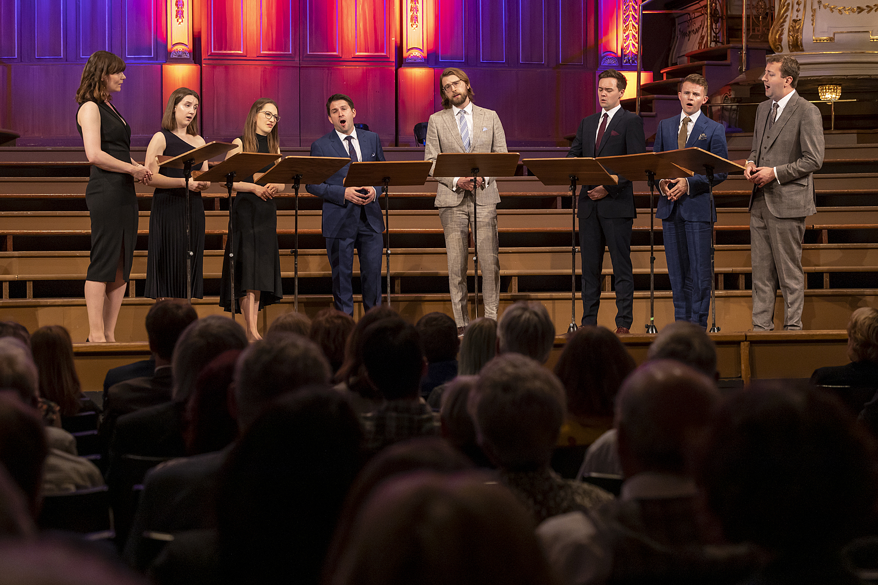 Artists in Residence VOCES8 at the gala concert Stardust in the Stefaniensaal, Voices of Spirit 2022, Graz