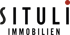 SITULI IMMOBILIEN Logo mit rotem Punkt über dem "i".