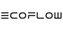 ECOFLOW Logo in Schwarz auf Weiß.
