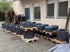 Rohlinge und Halbfabrikate aus Edelstahl ordentlich auf Paletten gestapelt