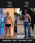 84 kg to 79 kg