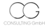 Graues Logo mit stilisierten Buchstaben CG und dem Text "CONSULTING GmbH" darunter.