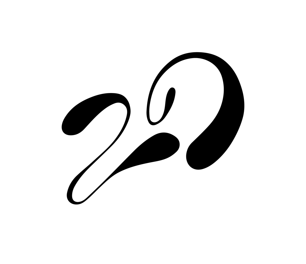 Schwarze, handschriftliche Unterschrift auf dunkelgrünem Hintergrund.