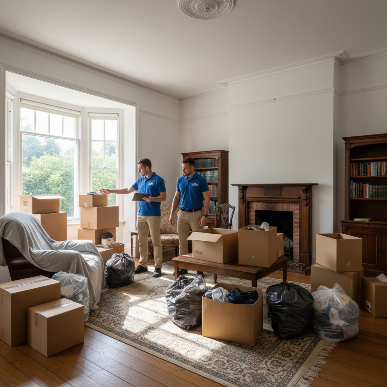 Ausgangslage: die volle Wohnung