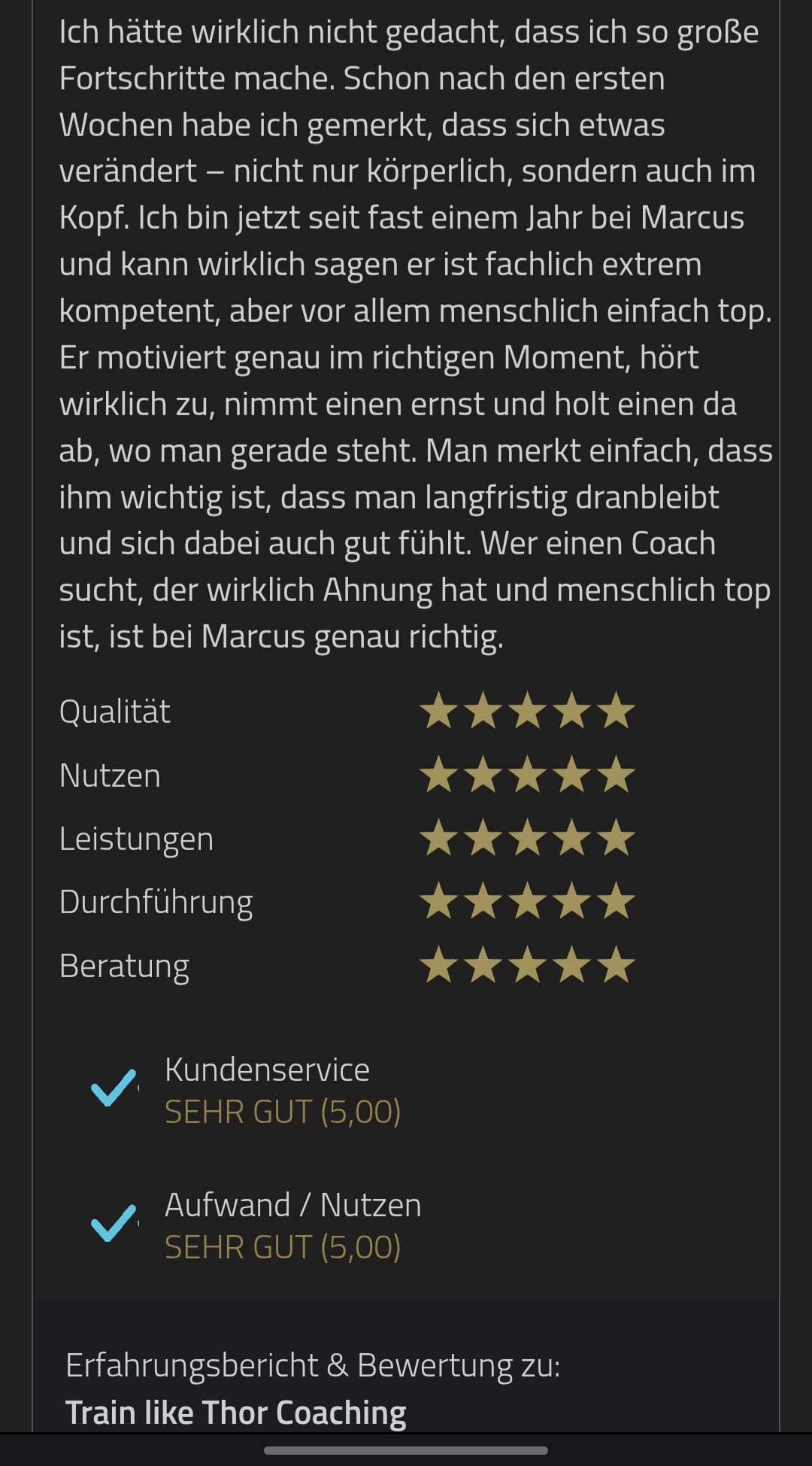 Kundenbewertung 5