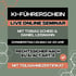 KI-Führerschein Live Online Seminar mit Tobias Scheid & Daniel Leismann, Donnerstag, 28. Mai, 18-20 Uhr.