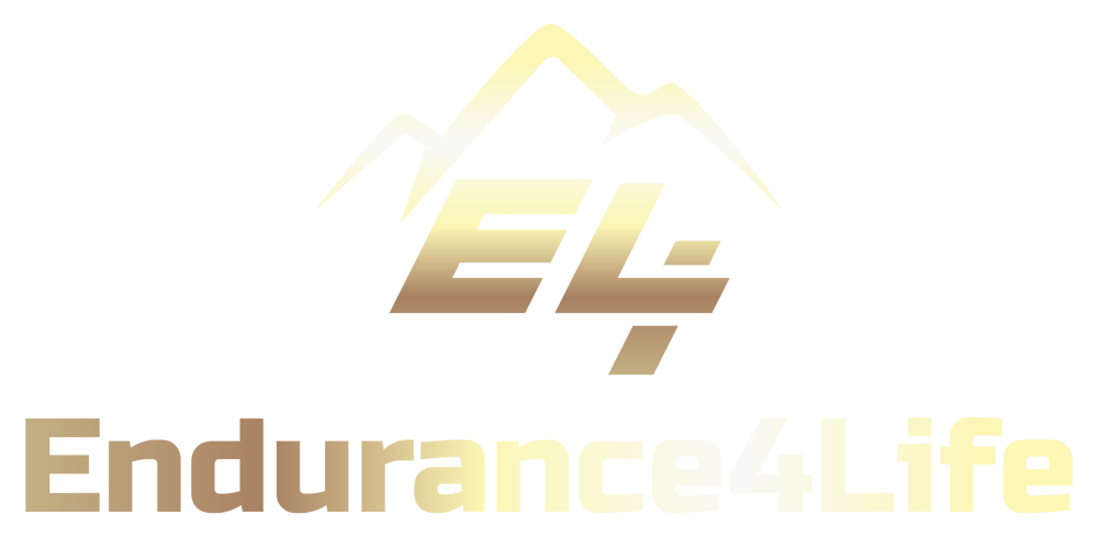 Goldenes "Endurance4Life"-Logo
