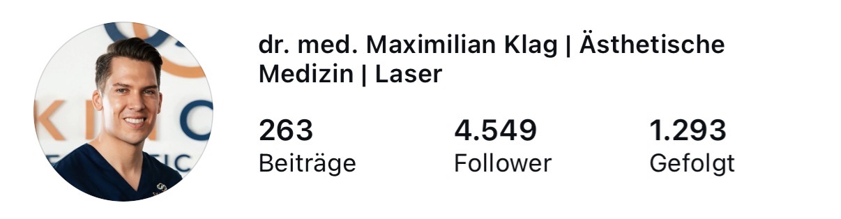 dr. med. Maximilian Klag · Skincrew