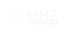 Logo MHZ mit weißer Raute und Text "MHZ LICHT. RAUM. LEBEN." auf grünem Hintergrund.