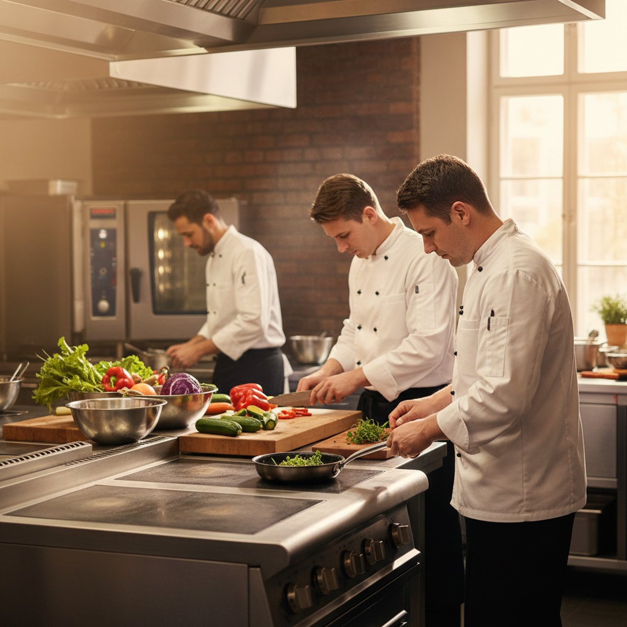 Moderne Restaurantküche