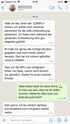 WhatsApp-Chatverlauf mit positivem Feedback zur MPU-Vorbereitung bei der 123MPU+ GmbH und Dank für die erfolgreiche Prüfung.