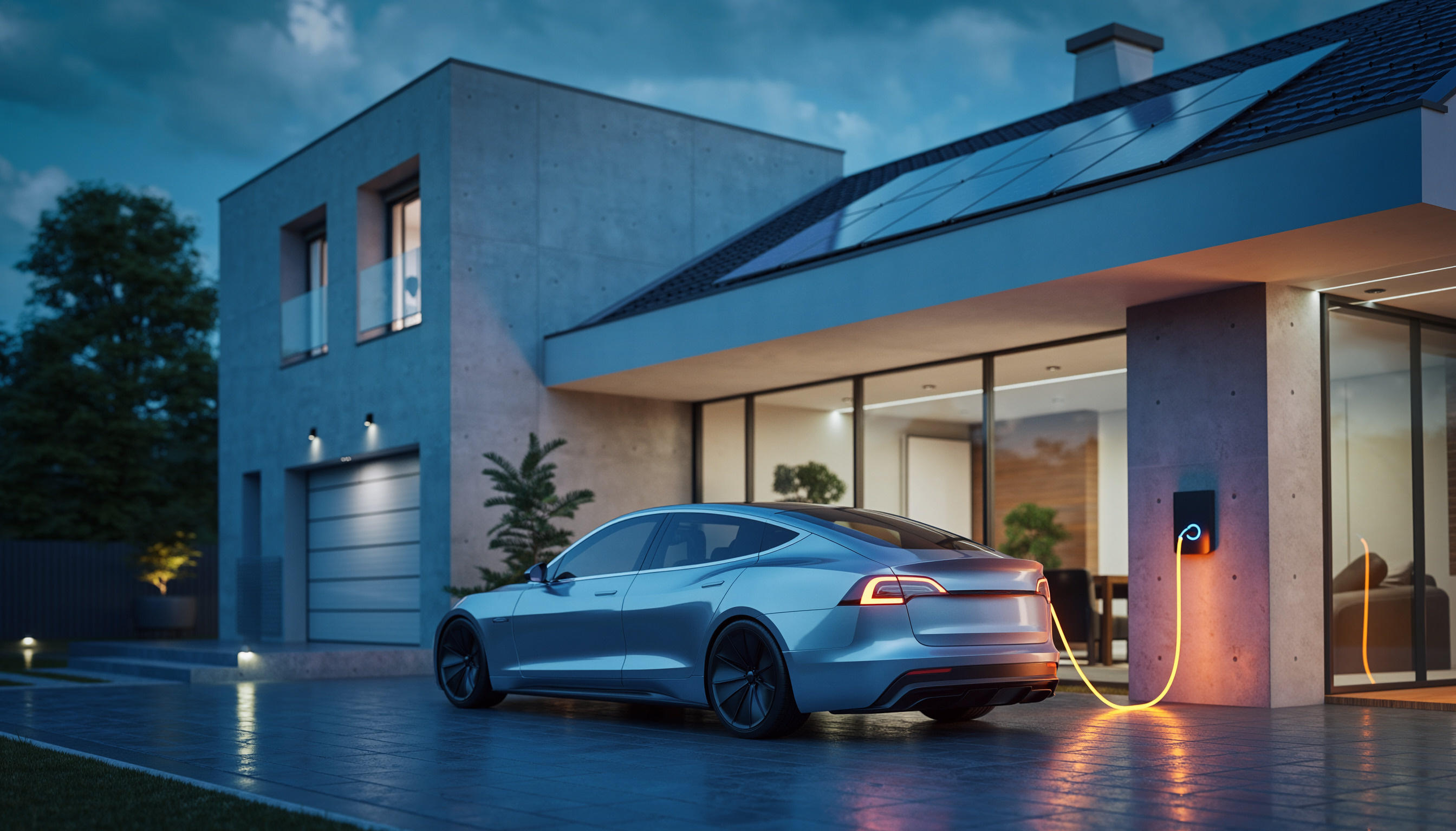 E-Auto lädt bidirektional am Sigenergy-System