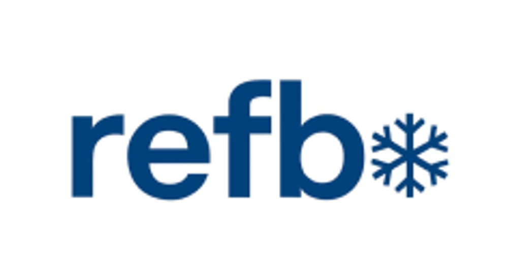 refb-Logo: blauer Text "refb" mit einem blauen Schneeflockensymbol am Ende.