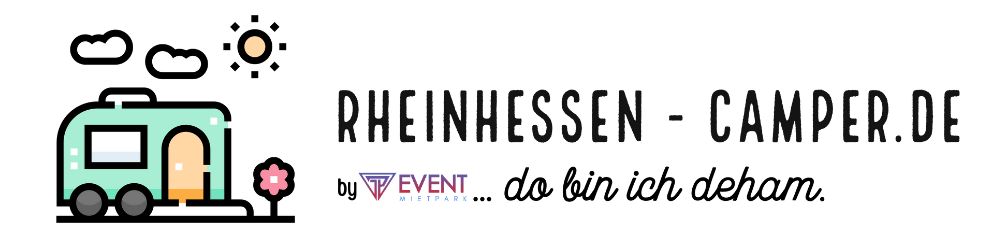 Logo mit stilisiertem V-Symbol und den Wörtern „EVENT“ in Lila-Rot und „MIETPARK“ in Blau.