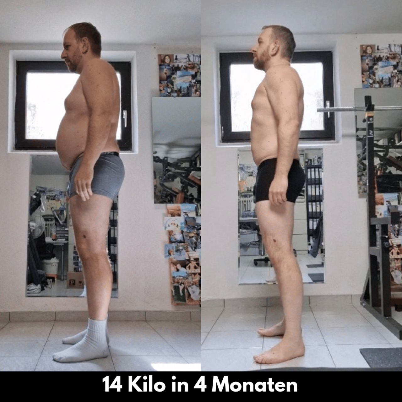 14 Kilo in 4 Monaten