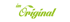 Grüne, kursive Schrift auf dunklem Hintergrund: "im Original"