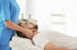 Chiropractor performing neck adjustment for neck pain relief






