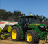 Agrarservice mit Claas und John Deere