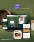 Responsive Webdesign – Laptop, Smartphones & Blog-Post-Vorschau mit modernen Website-Inhalten