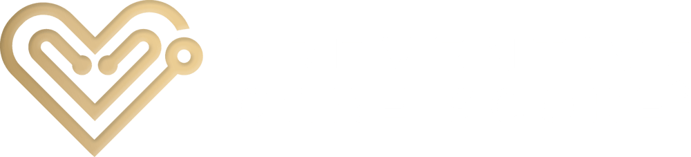 Weißes Herzlogo und Text „PREVENTIVE CARE SCORE®“ auf dunkelgrünem Hintergrund.