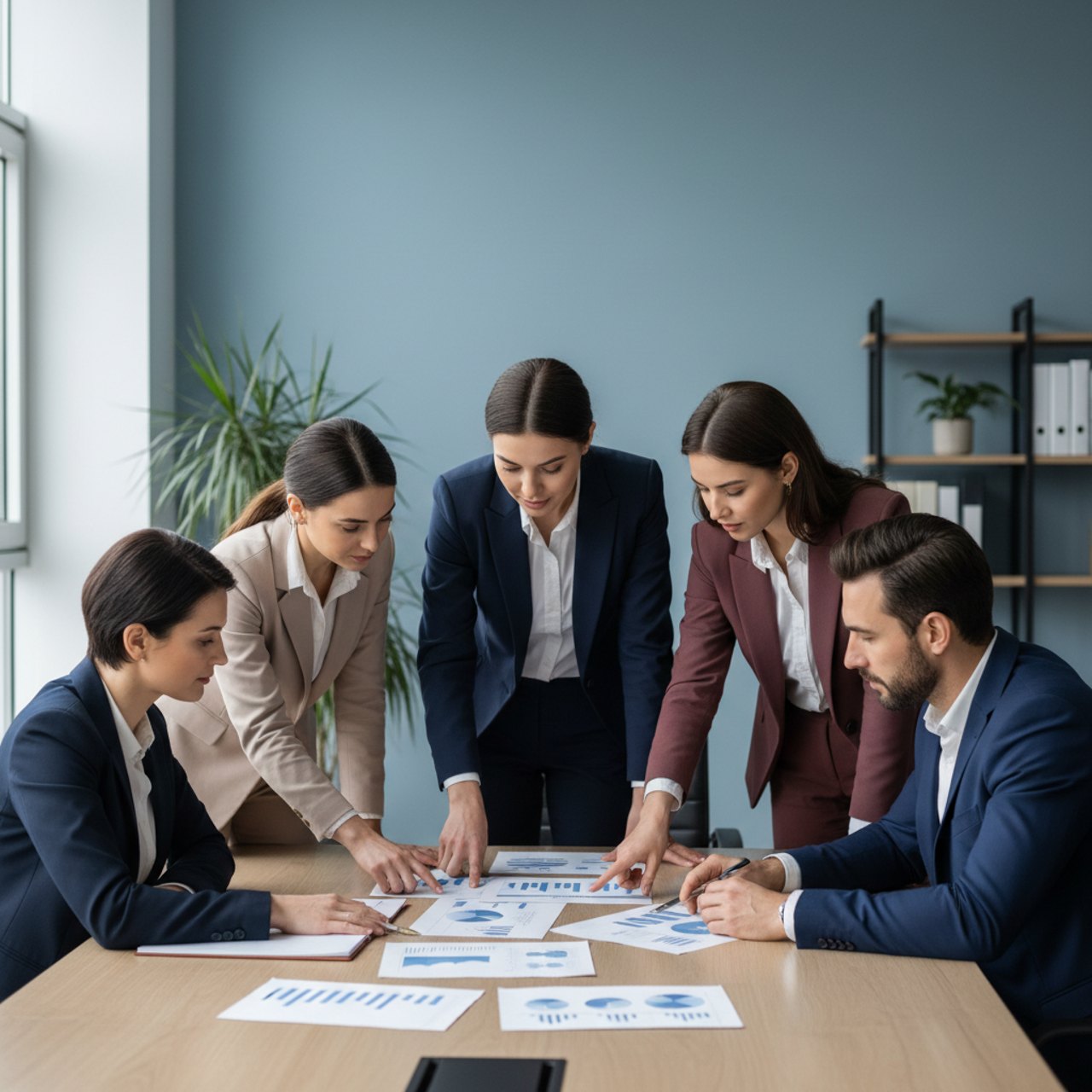 HR en management in een strategiesessie