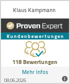 Top Business Bewrtungen zu Klaus Kampmann