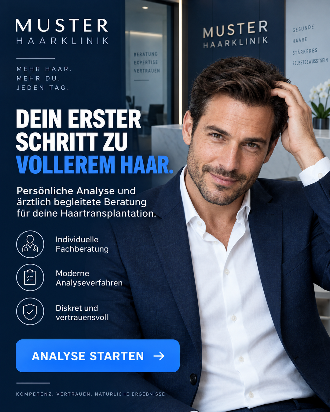 Beispiel-Creative Haartransplantation