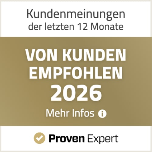 ProvenExpert: Von Kunden empfohlen 2026