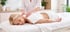 Woman receiving massage therapy at Lymph and Contour Studio in Clearwater, FL
