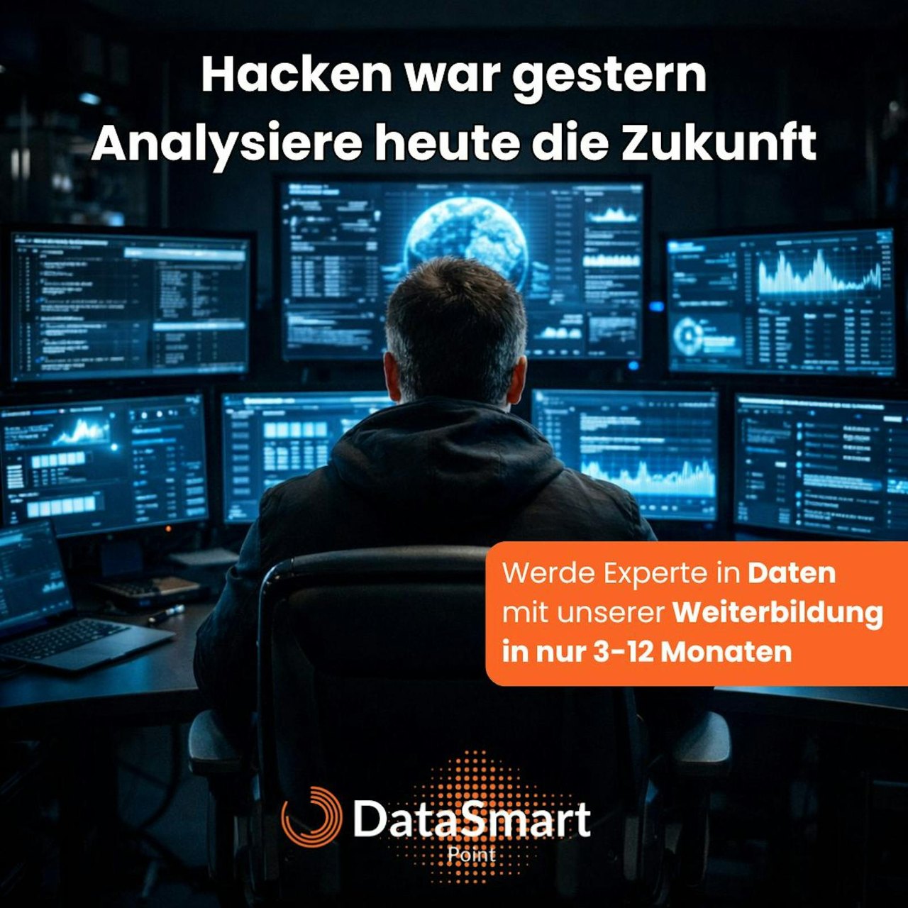Datenanalystin bei der Arbeit