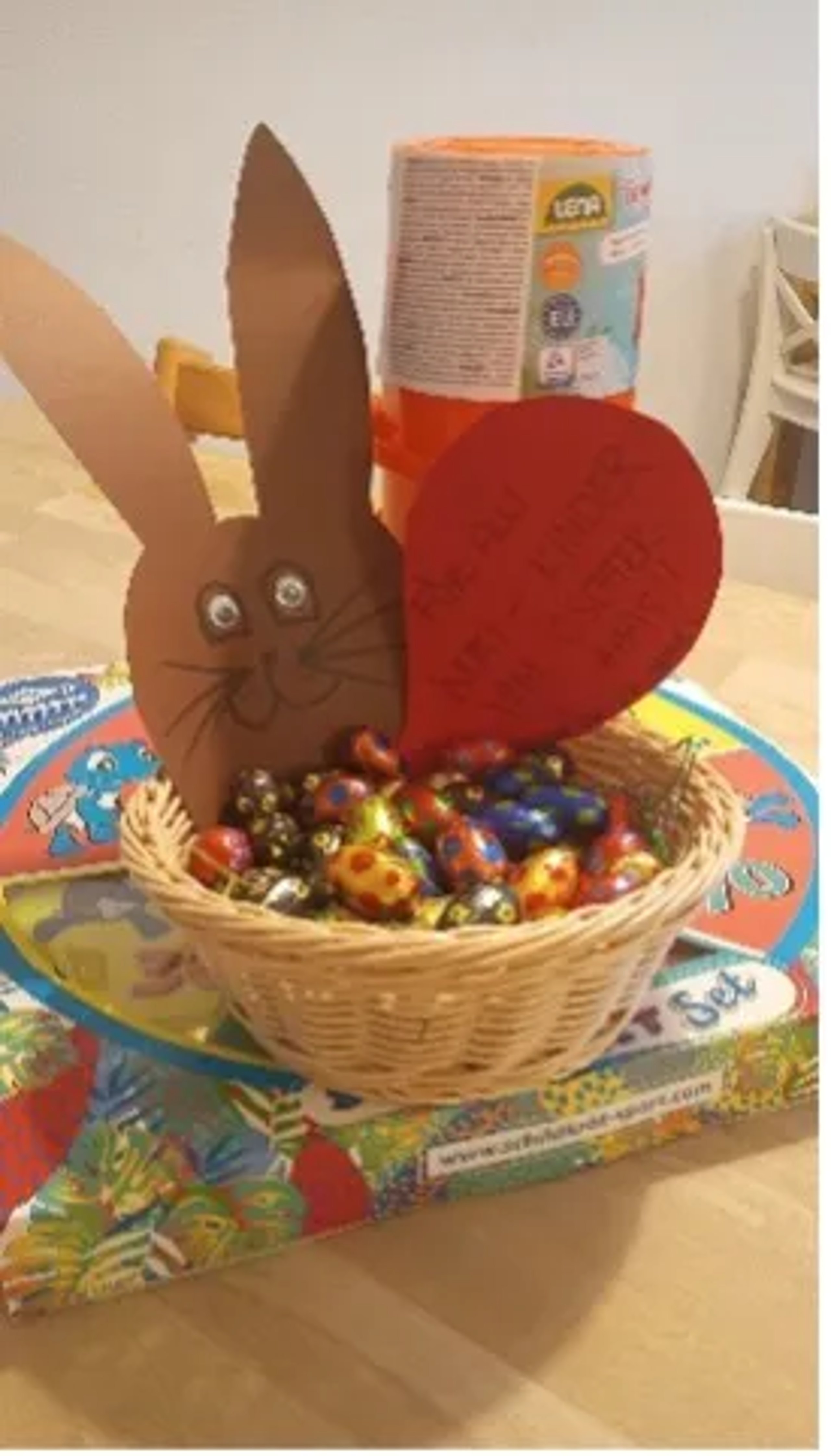 Osterbasteln in der Kita Wunderkiste
