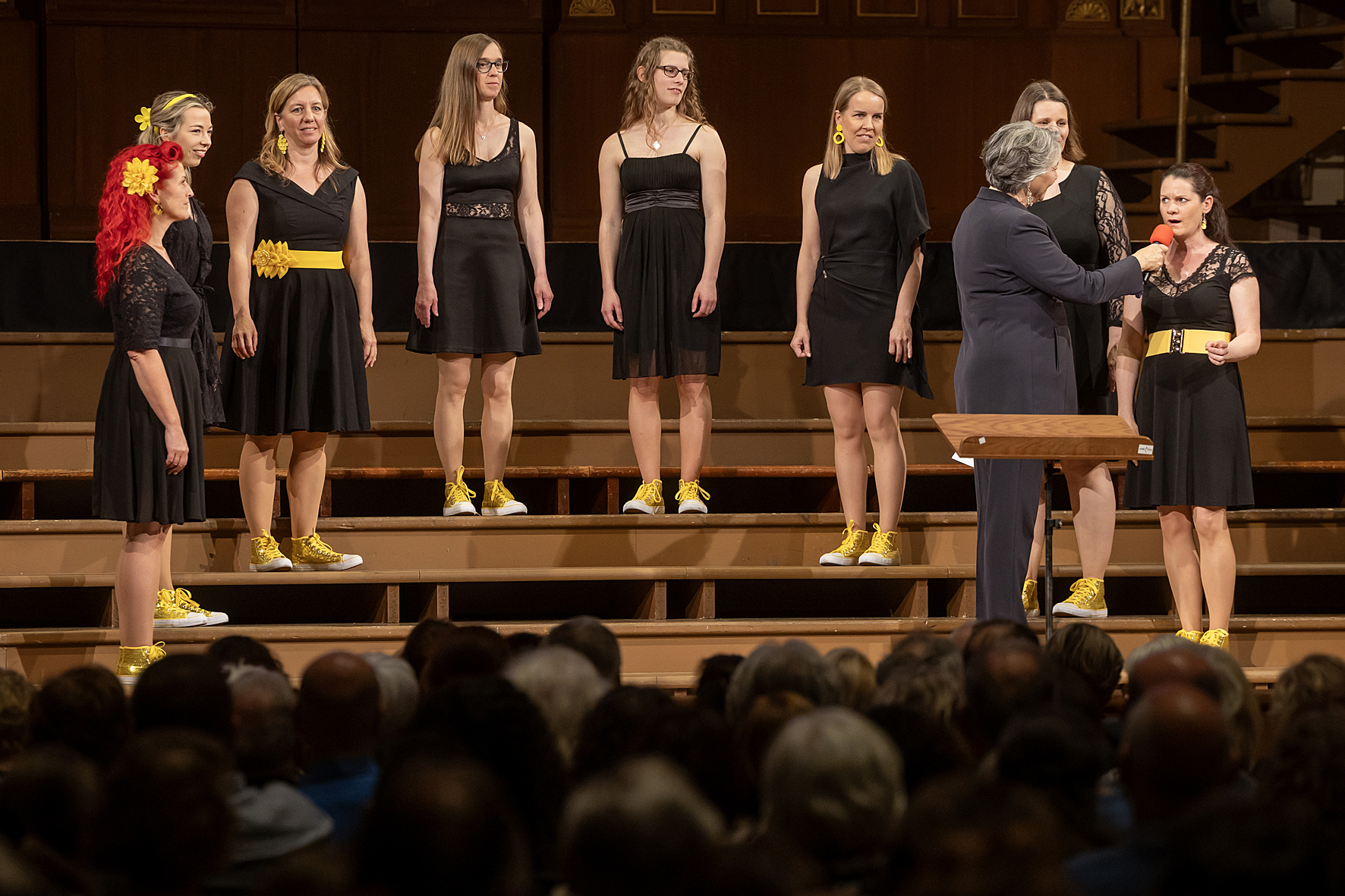 VocaRhythmix at the opening concert in the Stefaniensaal, Voices of Spirit 2026, Graz
