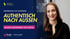 Michelle Gerstberger, Leiterin Marketing & Kommunikation bei Flex Capital, sitzt lächelnd vor einem Bürohintergrund.