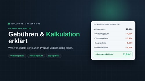 Amazon FBA Kosten