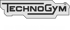 Technogym Logo mit dem Slogan The Wellness Company auf schwarzem Hintergrund.