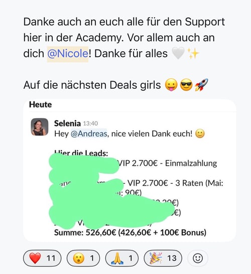 Community-Nachricht